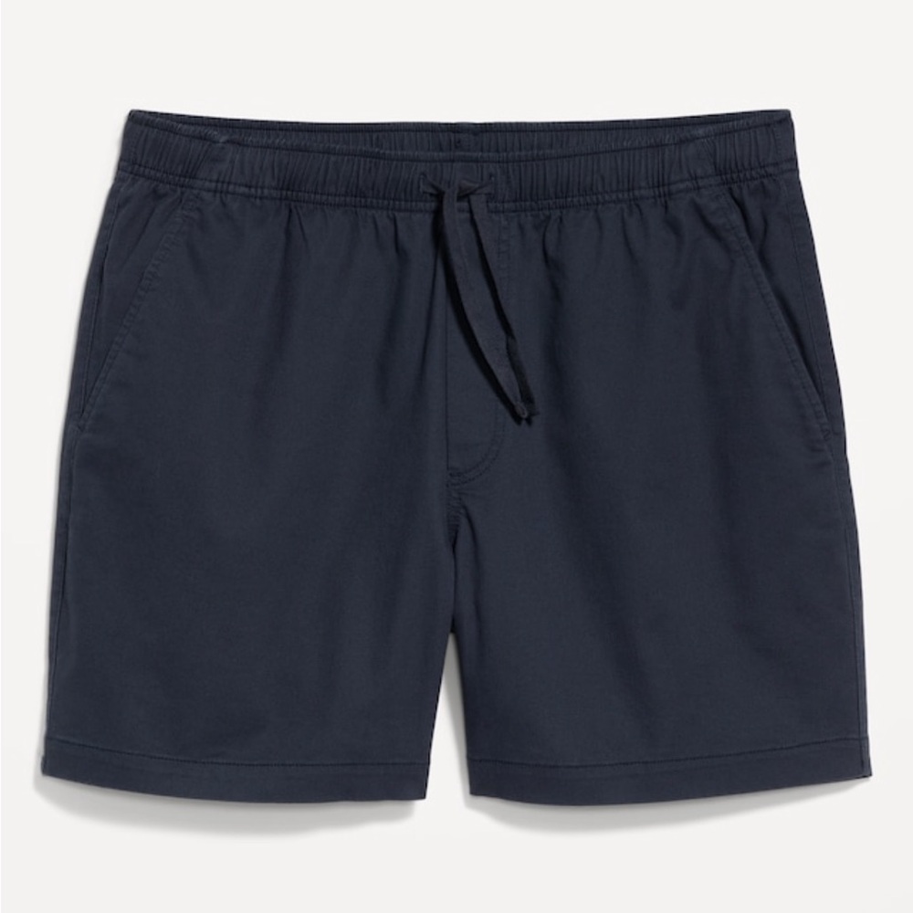Old Navy Men’s Twill Jogger Shorts - 6 Inch Inseam, NWT, 4X Tall